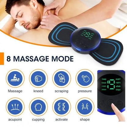 Electric TENS Muscle Therapy Device with 8 Massage Modes