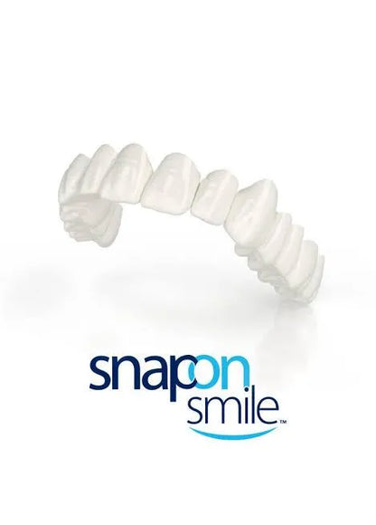 Snap-On Teeth Veneers Flexible Cosmetic Dentures for Men & Women