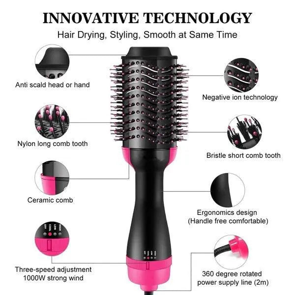 One Step Blow Hair Dryer and Volumizer Brush